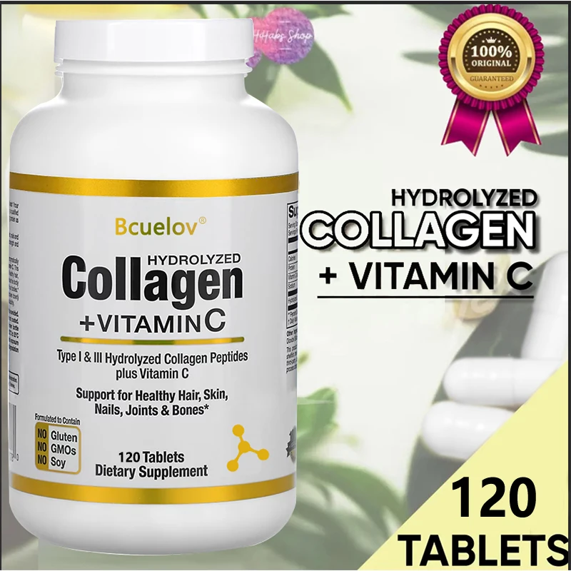Hair Care Capsule - bcuelov Hydrolyzed Collagen Peptides - Nutritional
