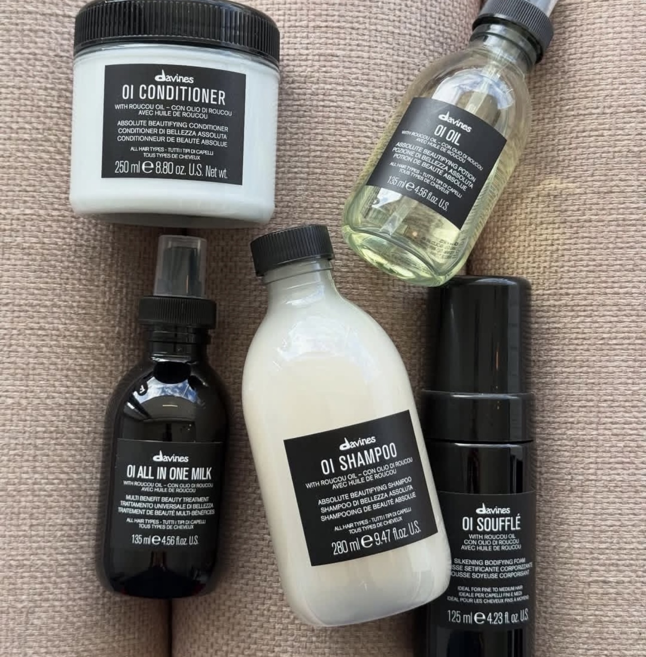 Hair Care Salon - Davines OI Hair Shampoo Conditioner Series