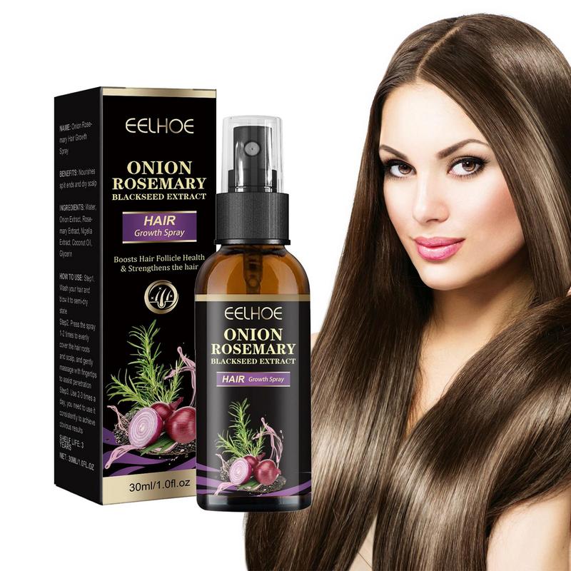 Hair Growth Serum Oil - 30ml Hair Growth Spray Onion Rosemary