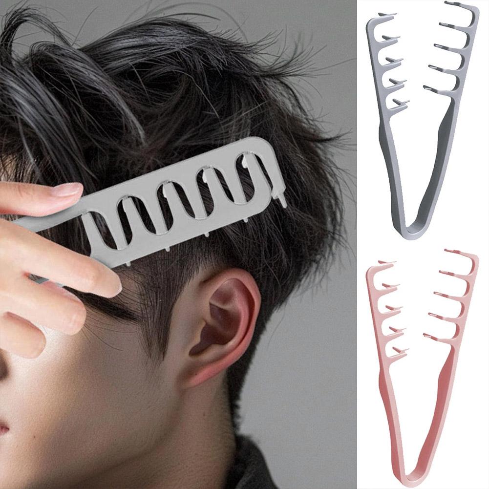 Detangling Wide Comb - Fluffy Texture Styling Comb Volumizing Wide-Tooth