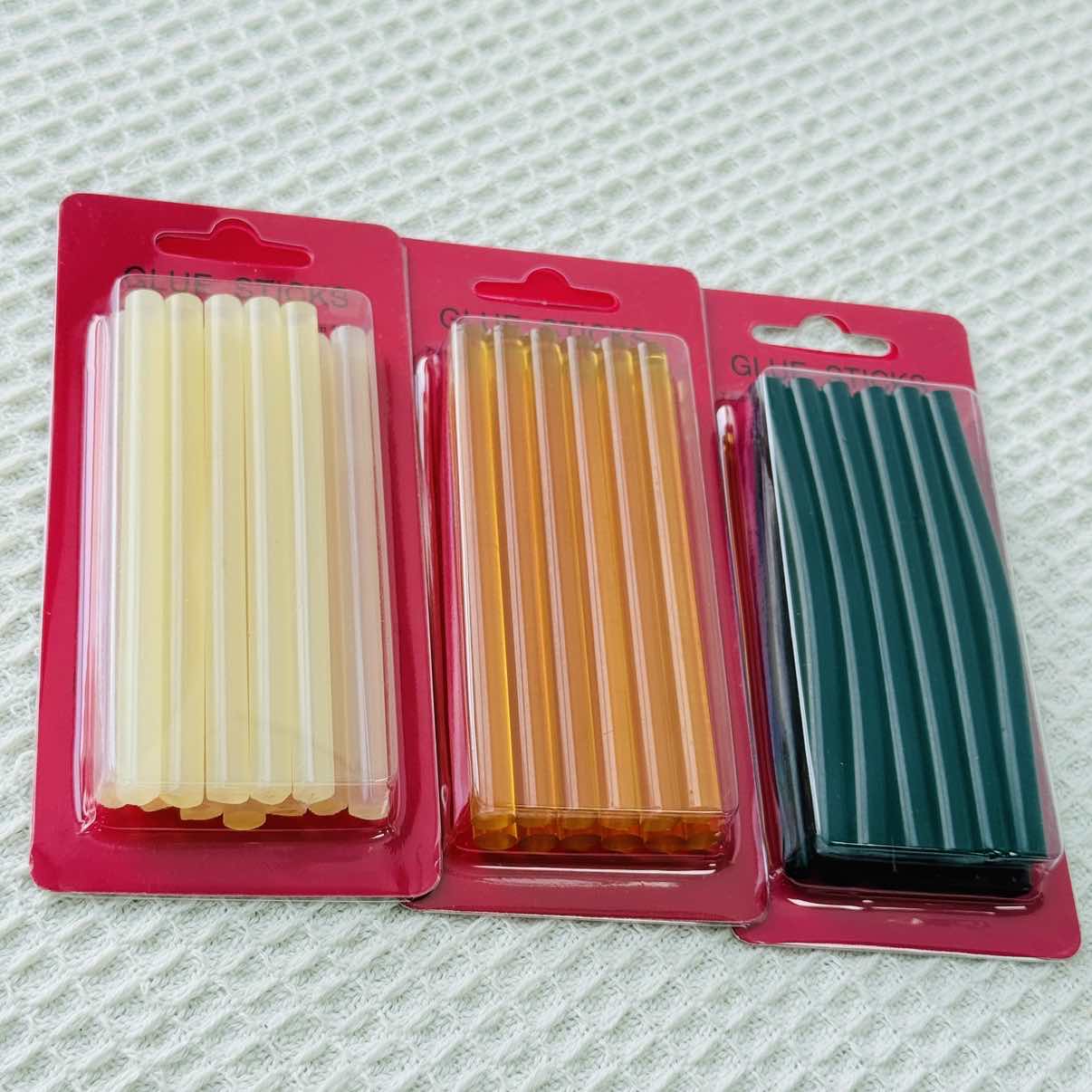 Glue Gun Hair - 12Pcs Professional Hair Extensions Sticks, Hair
