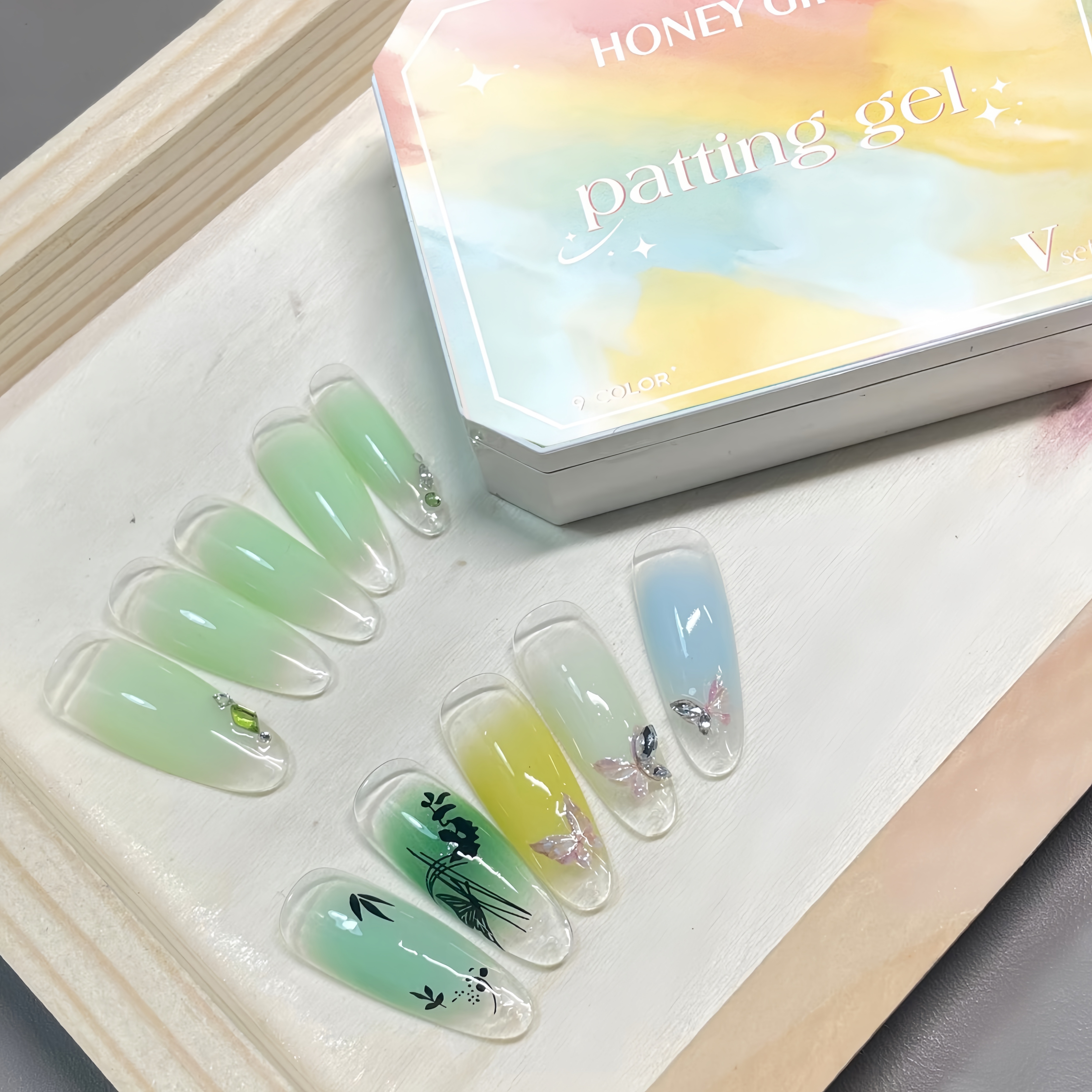 9-color solid nail polish,Bean - Hair Care Gel recensione e prezzo