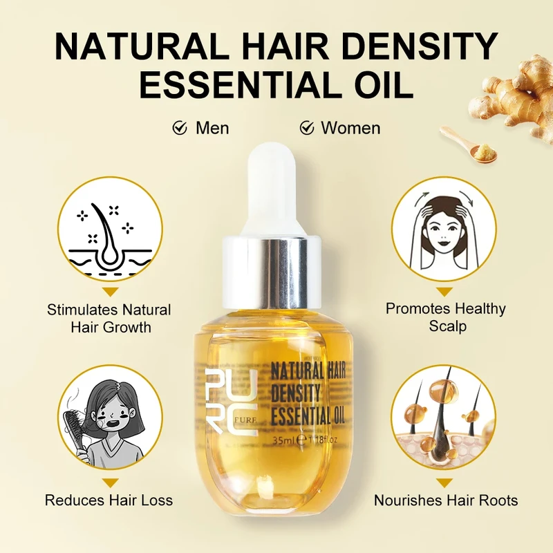 PURC Ginger Hair Growth Oil Th - Hair Care Herbal Products recensione e prezzo