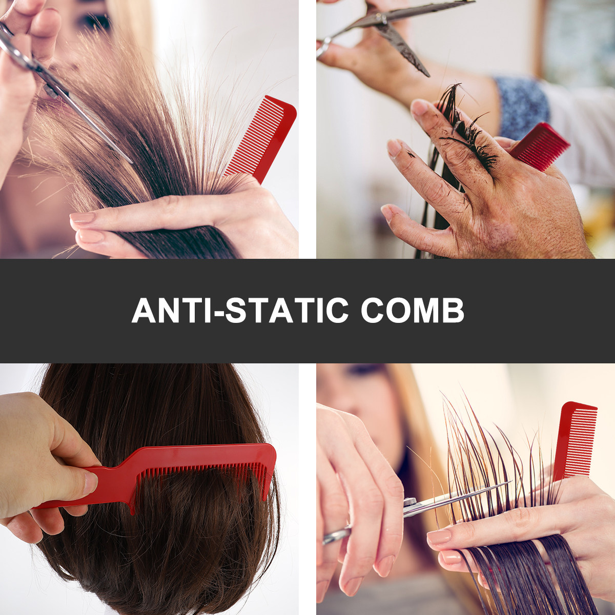 3Pcs Static-Resistant Hair Com - Hair Care Salon recensione e prezzo