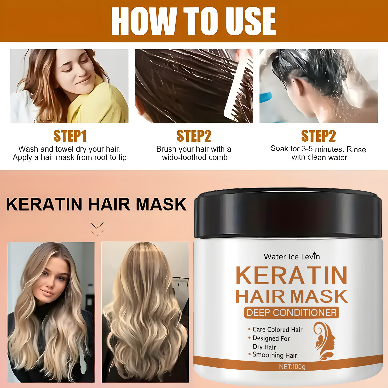 Keratin Hair Mask - Deep Condi - Deep Conditioner Mask recensione e prezzo