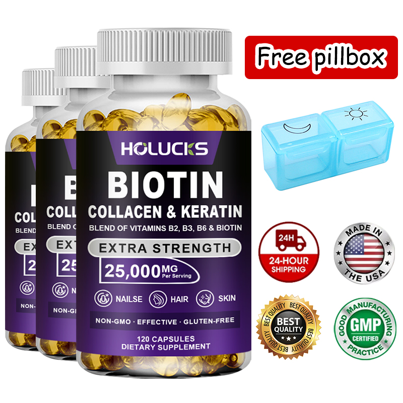 Biotin Collagen & Keratin Caps - Hair Care Capsule recensione e prezzo