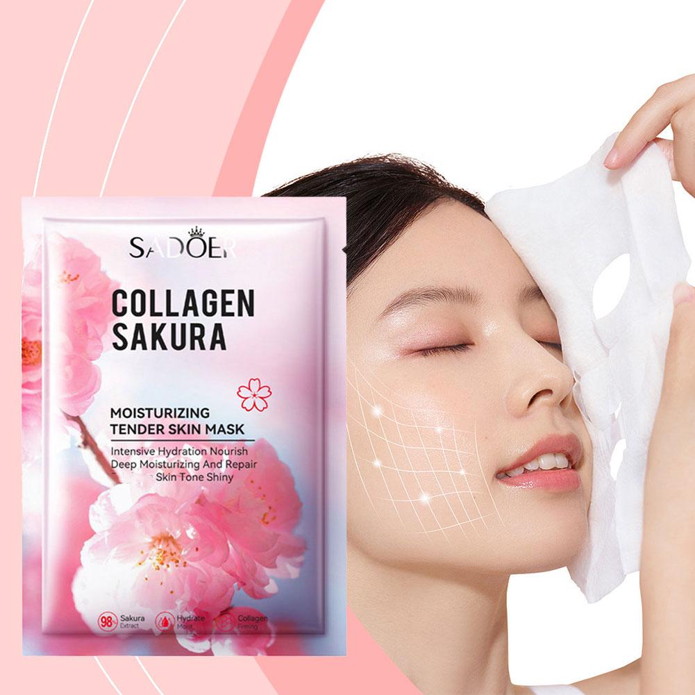 1/5Pcs Sakura Collagen Mask De - Deep Conditioner Mask recensione e prezzo