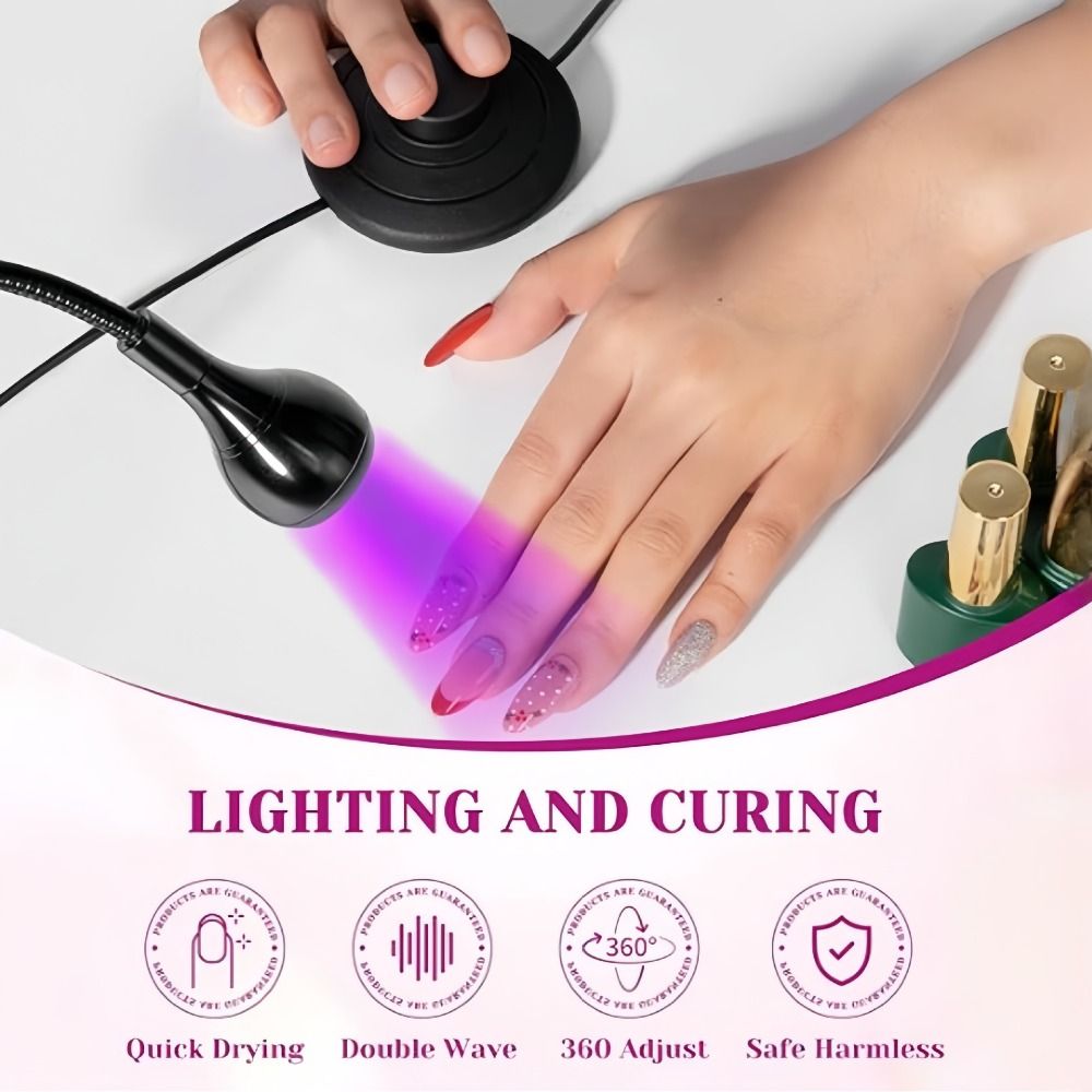 5W/3W UV Led Nail Lamp Foot Pe - Hair Care Gel recensione e prezzo