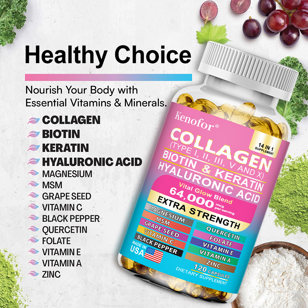 Complex Collagen Capsules, Bri - Hair Care Capsule recensione e prezzo