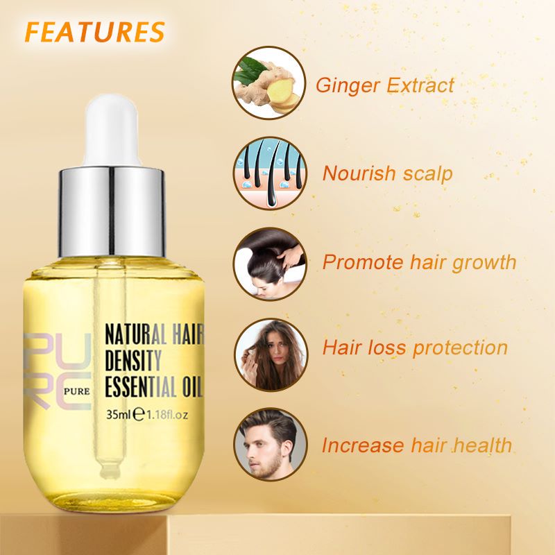 PURC Ginger Hair Growth Oil Fa - Hair Care Herbal Products recensione e prezzo