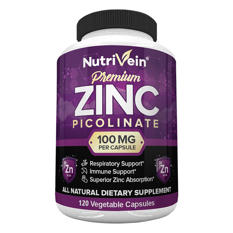 Premium Zinc Picolinate 100mg  - Hair Care Capsule recensione e prezzo