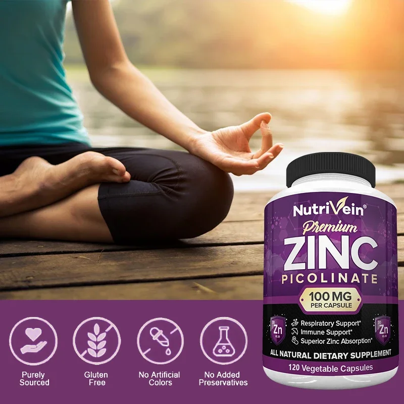 Premium Zinc Picolinate 100mg  - Hair Care Capsule recensione e prezzo