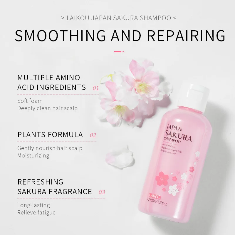 LAIKOU Japan Sakura  Shampoo R - Hair Care Capsule recensione e prezzo