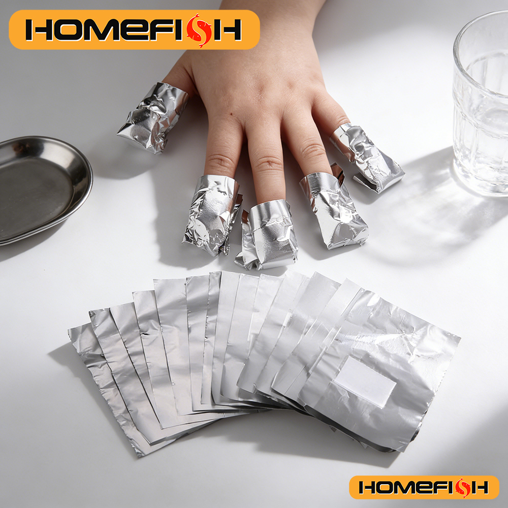 50/100pcs Remover Aluminum Foi - Hair Care Gel recensione e prezzo