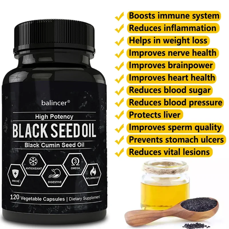 Black Cumin Seed Oil - Support - Hair Care Capsule recensione e prezzo