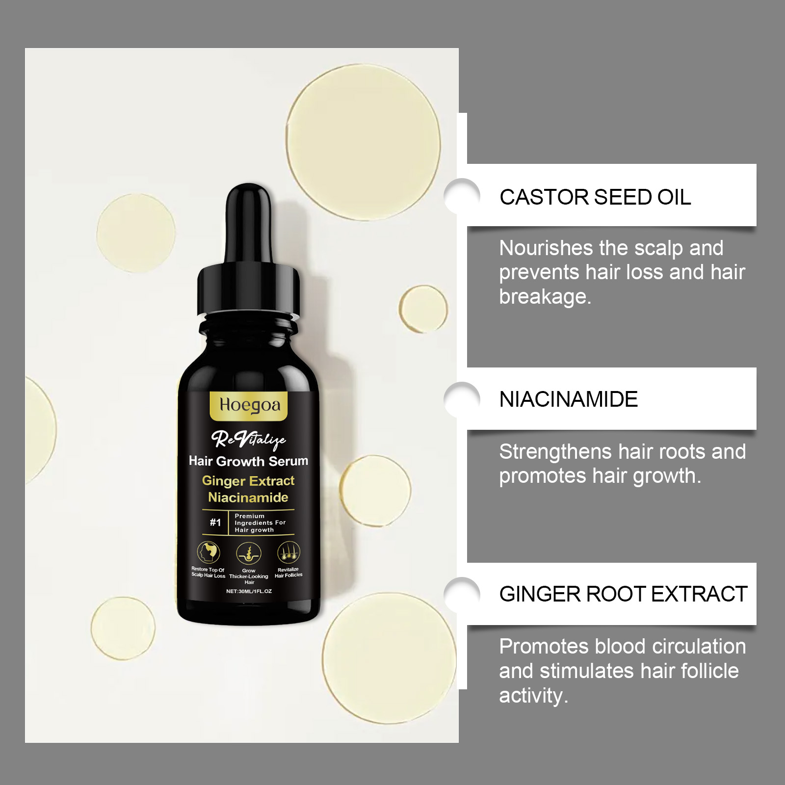 30ml Hair Care Essential Oil T - Hair Growth Serum Oil recensione e prezzo