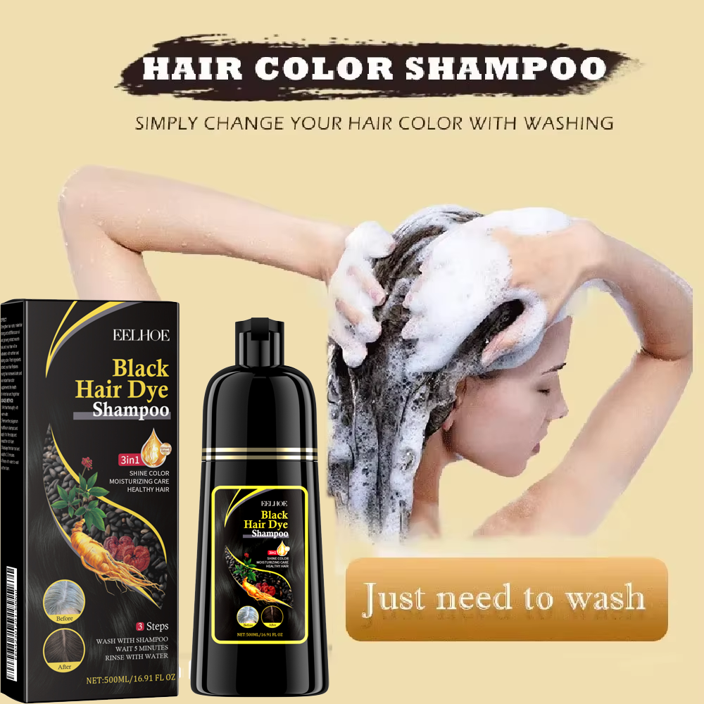 Natural Herbal Hair Dye Shampo - Hair Care Herbal Products recensione e prezzo
