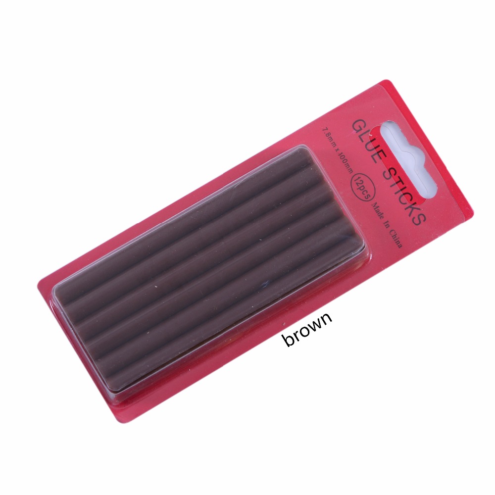 12pcs/lot  0.7*10 cm Hot Melt  - Glue Gun Hair recensione e prezzo