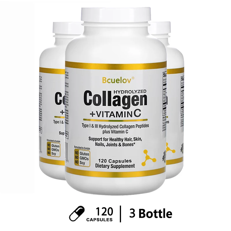 bcuelov Hydrolyzed Collagen Pe - Hair Care Capsule recensione e prezzo