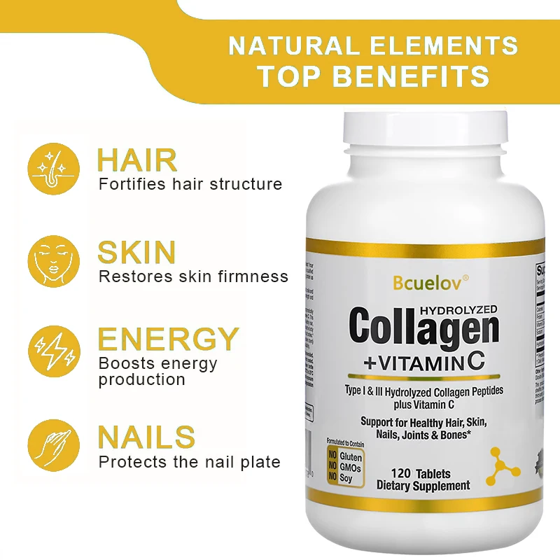 bcuelov Hydrolyzed Collagen Pe - Hair Care Capsule recensione e prezzo