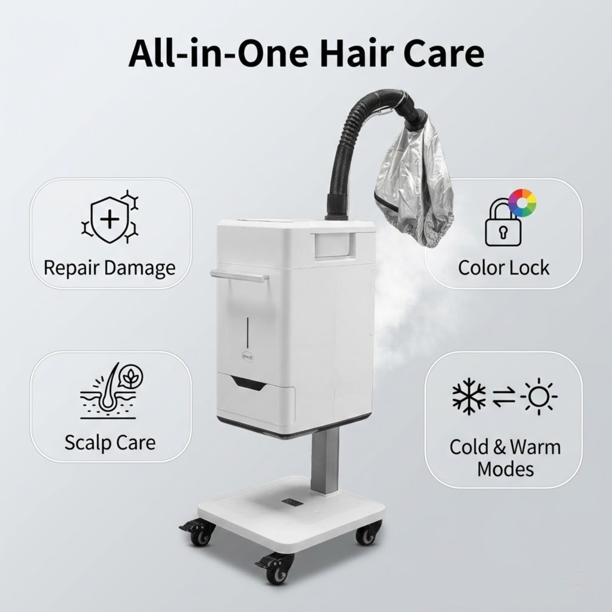 Nano Hair Steamer Machine Home - Hair Care Salon recensione e prezzo