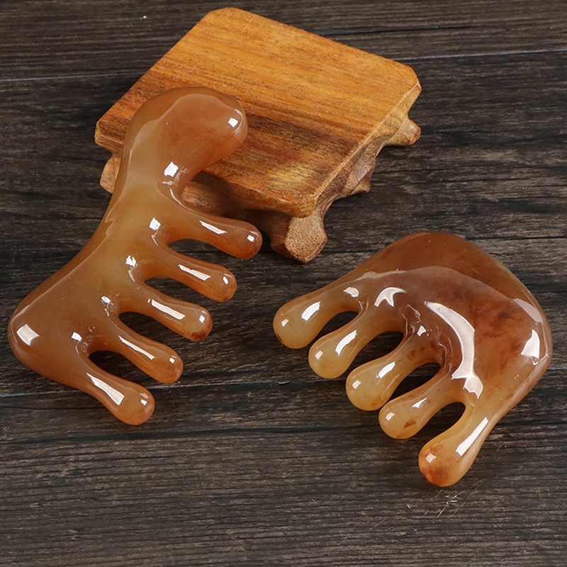 Natural Ox Horn Gua Sha Tools  - Detangling Wide Comb recensione e prezzo