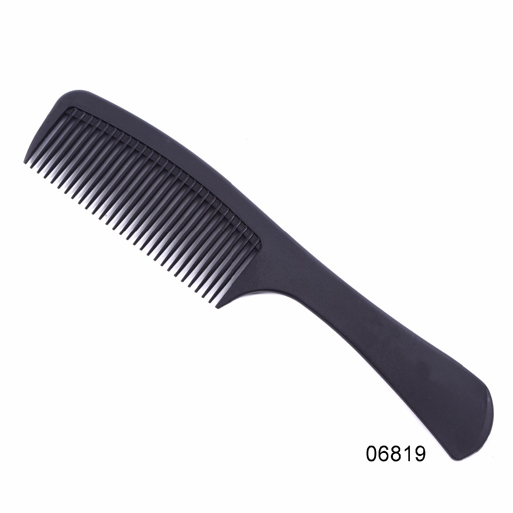 1PCS Teeth Black Plastic Heat- - Detangling Wide Comb recensione e prezzo