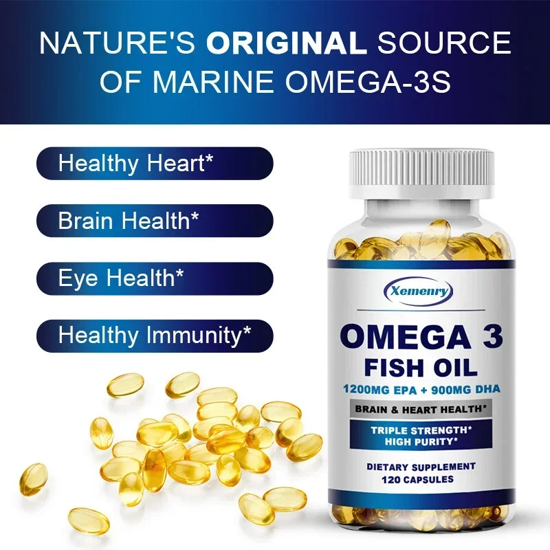 Omega 3 Fish Oil - Supports Ne - Hair Care Capsule recensione e prezzo