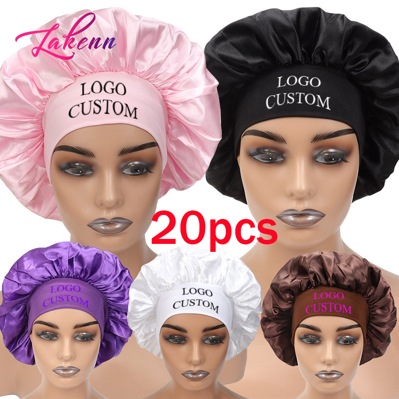 Logo Custom Satin Bonnet Hair  - Hair Care Logo recensione e prezzo