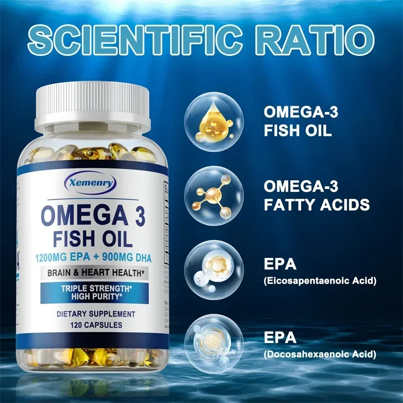 Omega 3 Fish Oil Supplement wi - Hair Care Capsule recensione e prezzo