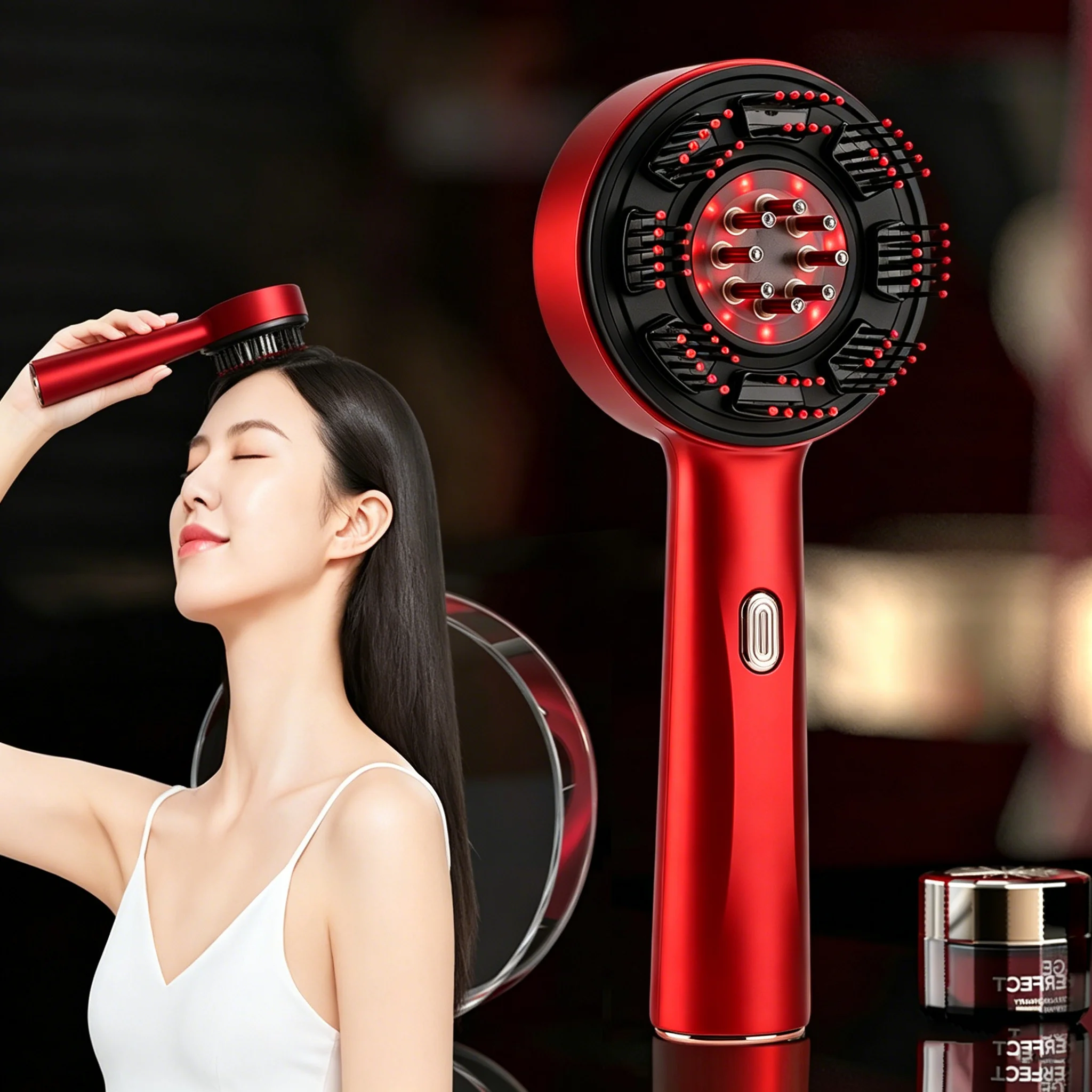Electric Massage Comb Portable - Hair Growth Serum Oil recensione e prezzo