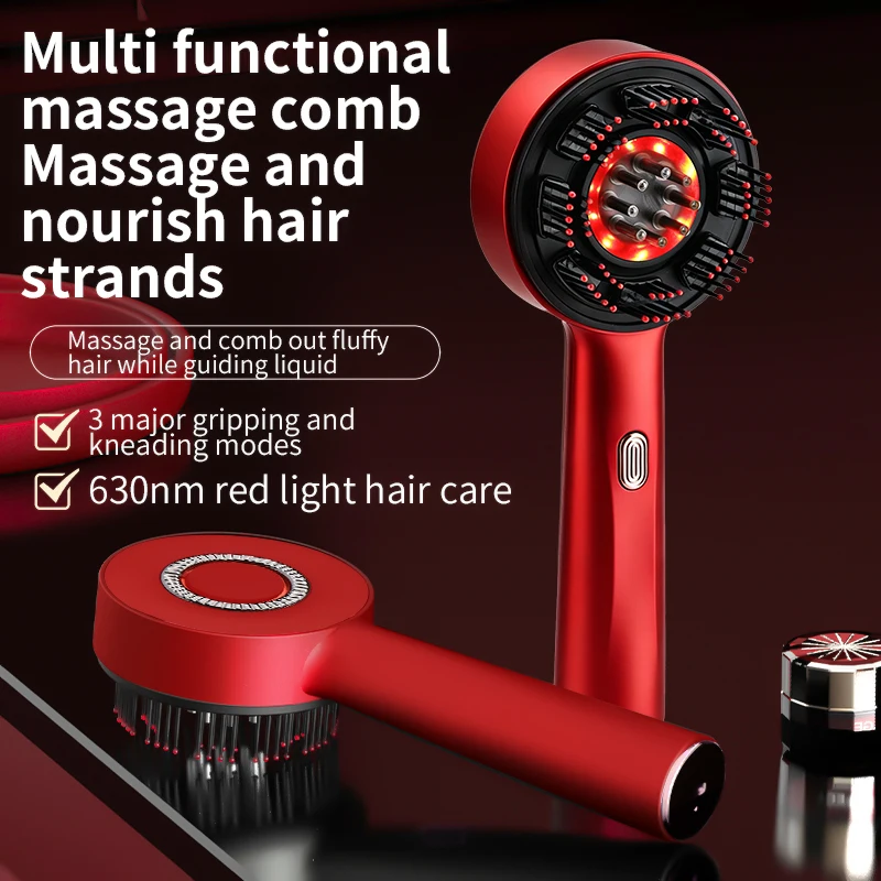 Electric Massage Comb Portable - Hair Growth Serum Oil recensione e prezzo