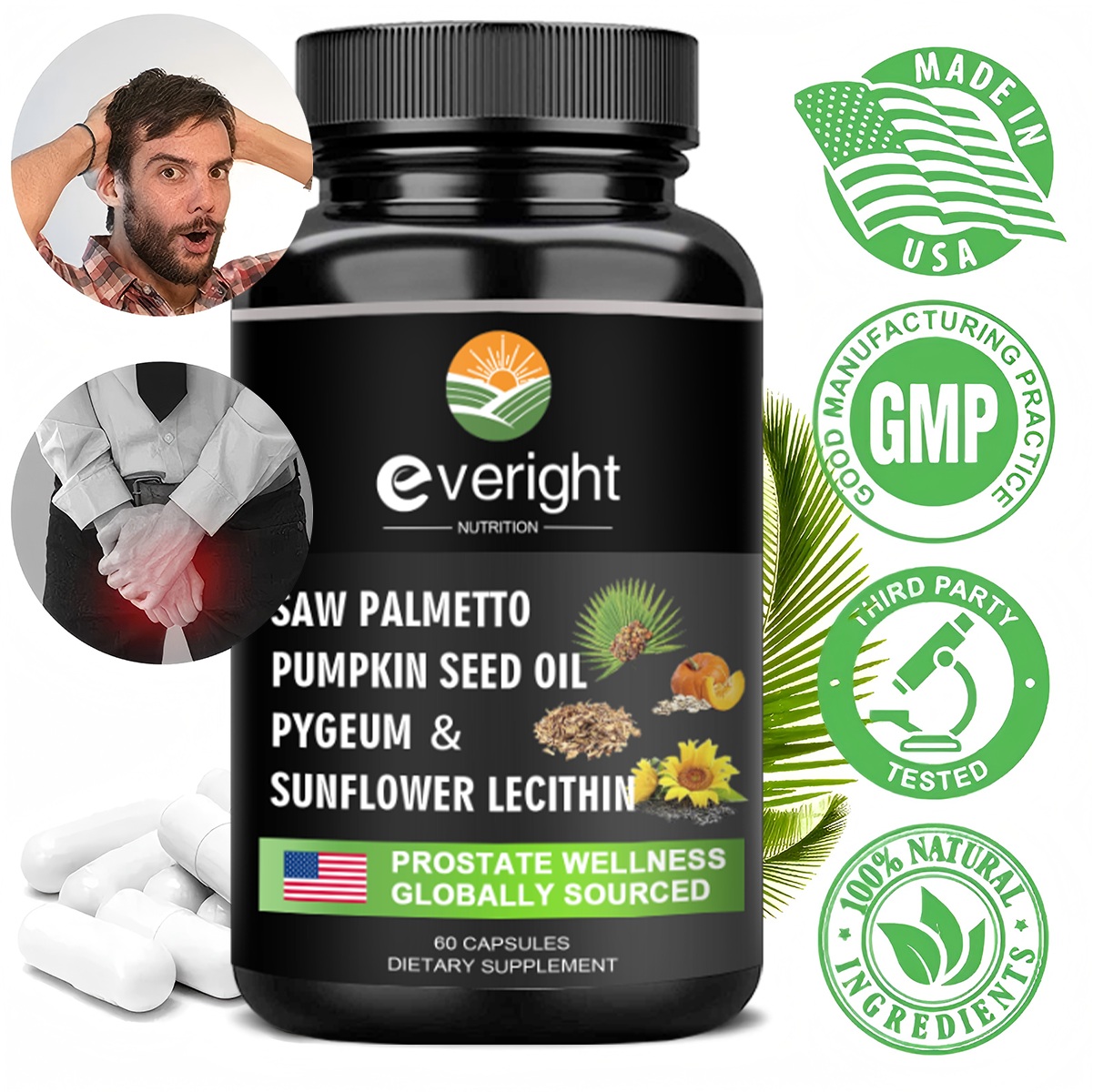 Saw Palmetto Capsules - Prosta - Hair Care Capsule recensione e prezzo