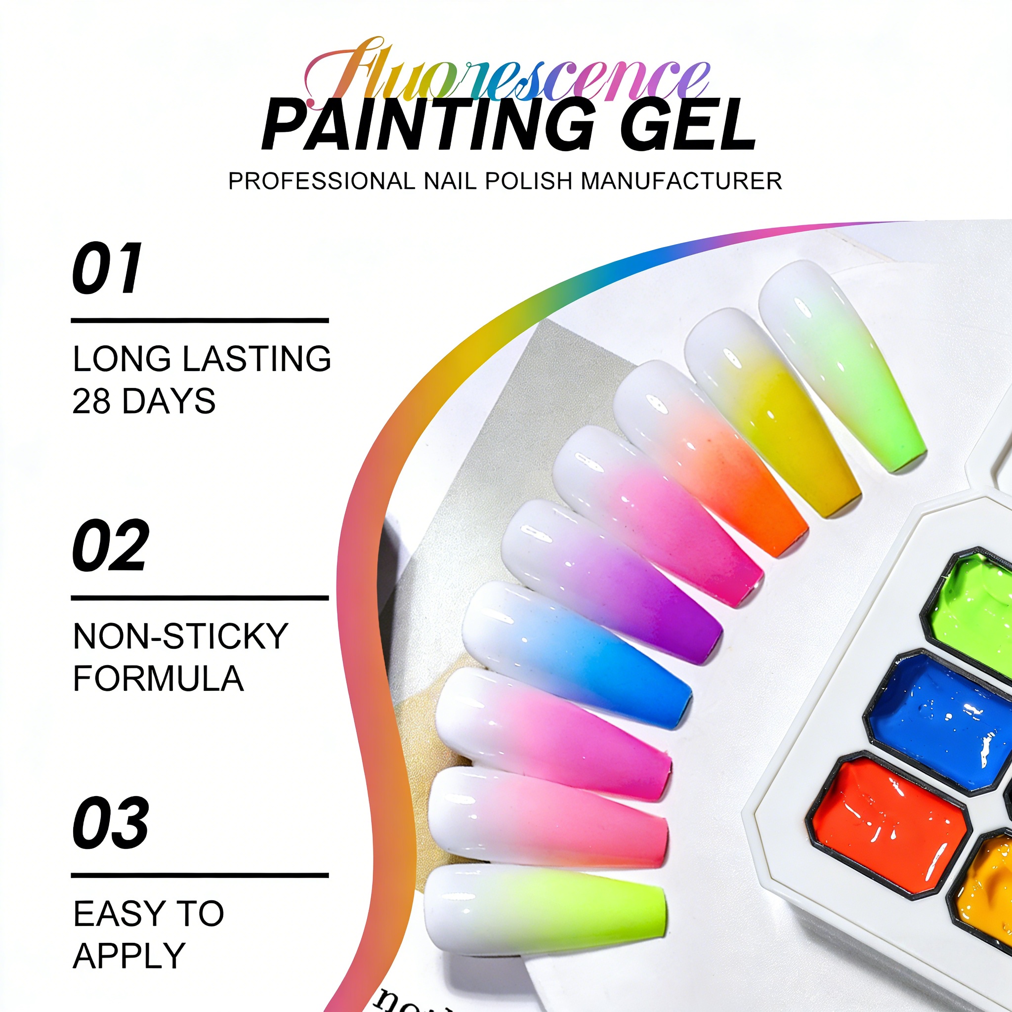 9-color solid nail polish ，pat - Hair Care Gel recensione e prezzo