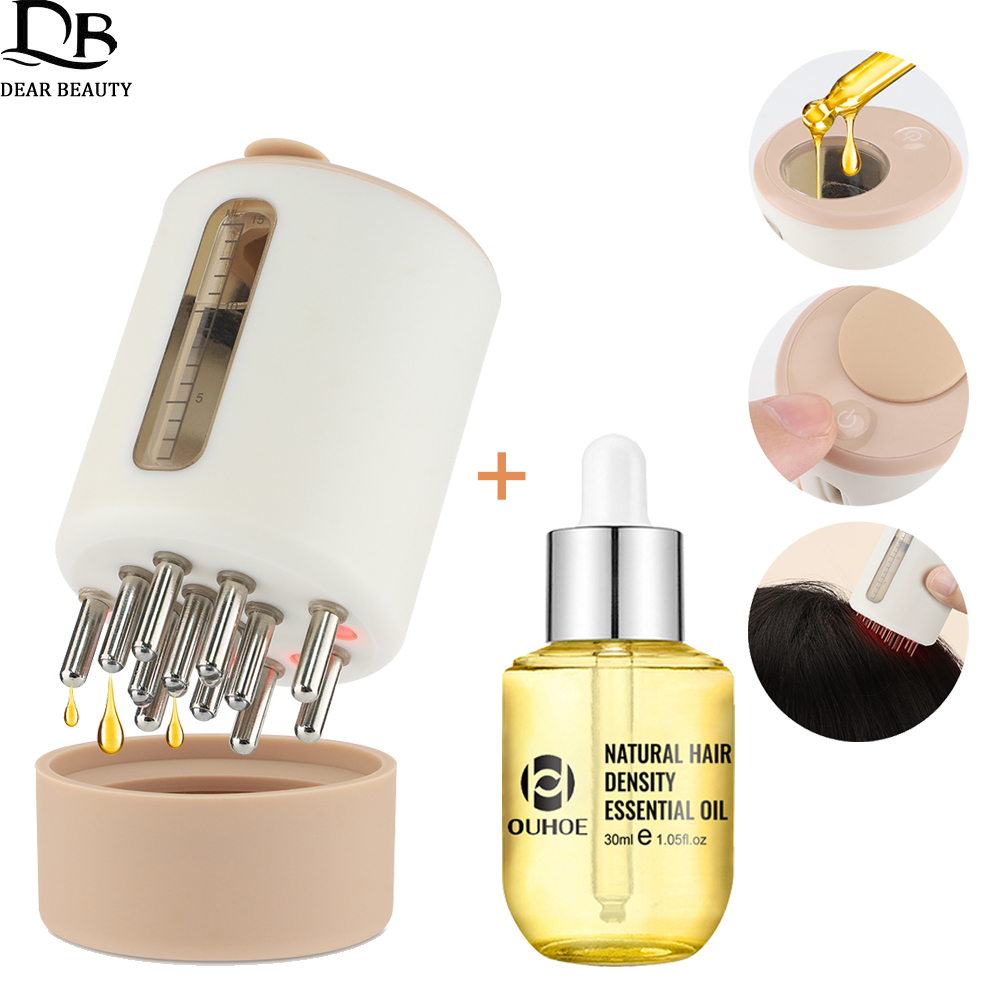 Electric Vibration Head Massag - Hair Growth Serum Oil recensione e prezzo