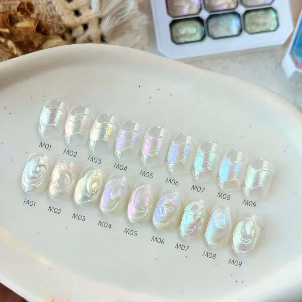 1pc 9-color new popular pattin - Hair Care Gel recensione e prezzo