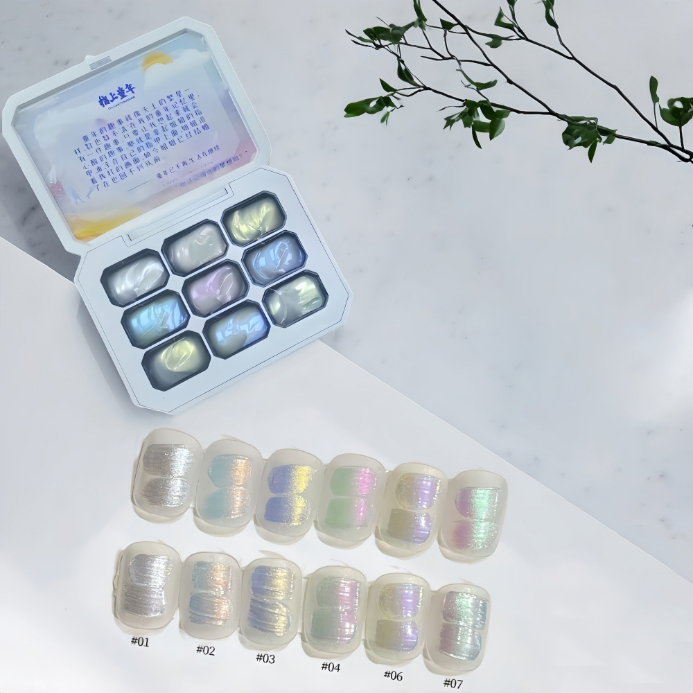 1pc 9-color new popular pattin - Hair Care Gel recensione e prezzo