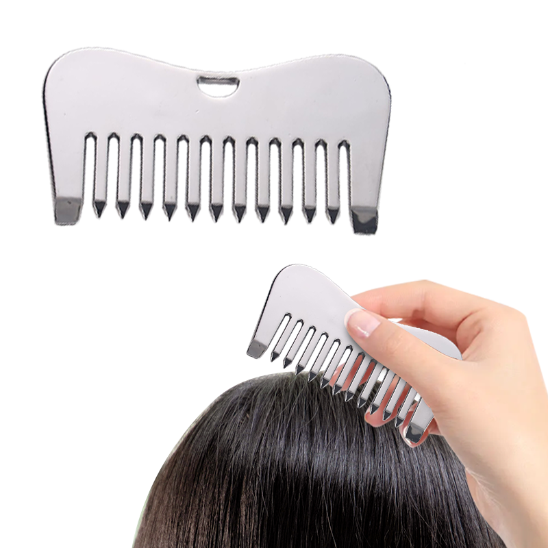 1pc Metal Massage Comb - Wide- - Detangling Wide Comb recensione e prezzo