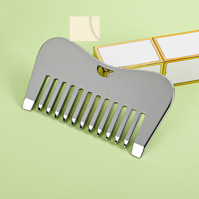 1pc Metal Massage Comb - Wide- - Detangling Wide Comb recensione e prezzo