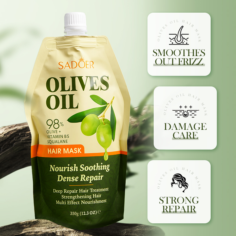 1/2Bags Olive Oil Hair Mask Co - Deep Conditioner Mask recensione e prezzo
