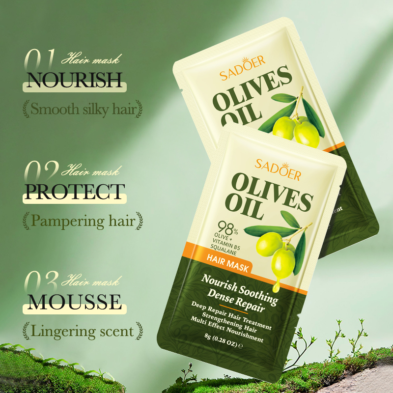 1/2Bags Olive Oil Hair Mask Co - Deep Conditioner Mask recensione e prezzo