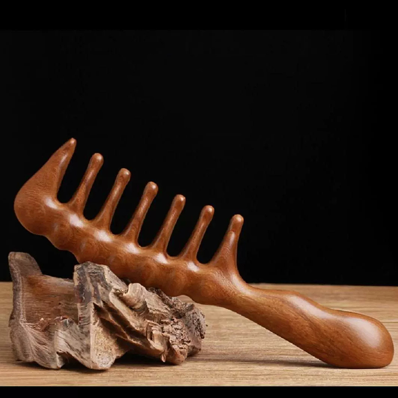 Natural Sandalwood Hair Combs  - Detangling Wide Comb recensione e prezzo