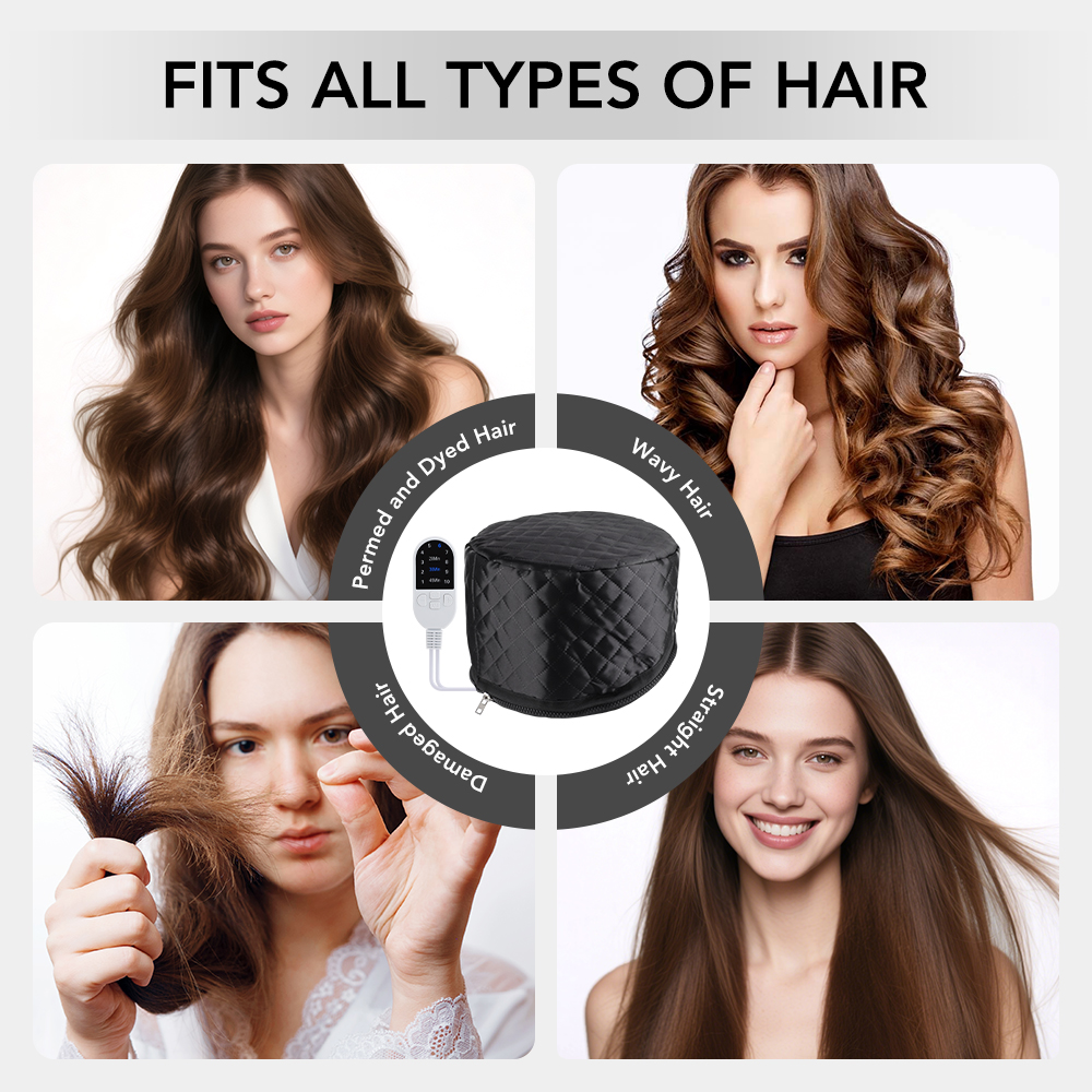 Home Salon Hair Steamer Cap Wo - Deep Conditioner Mask recensione e prezzo