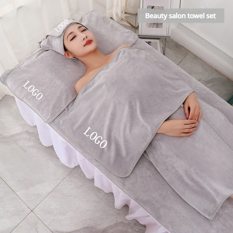 5pcs SPA Dedicated Towels Thic - Hair Care Logo recensione e prezzo