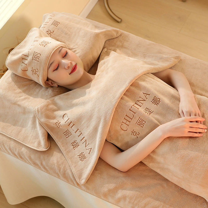 5pcs SPA Dedicated Towels Thic - Hair Care Logo recensione e prezzo