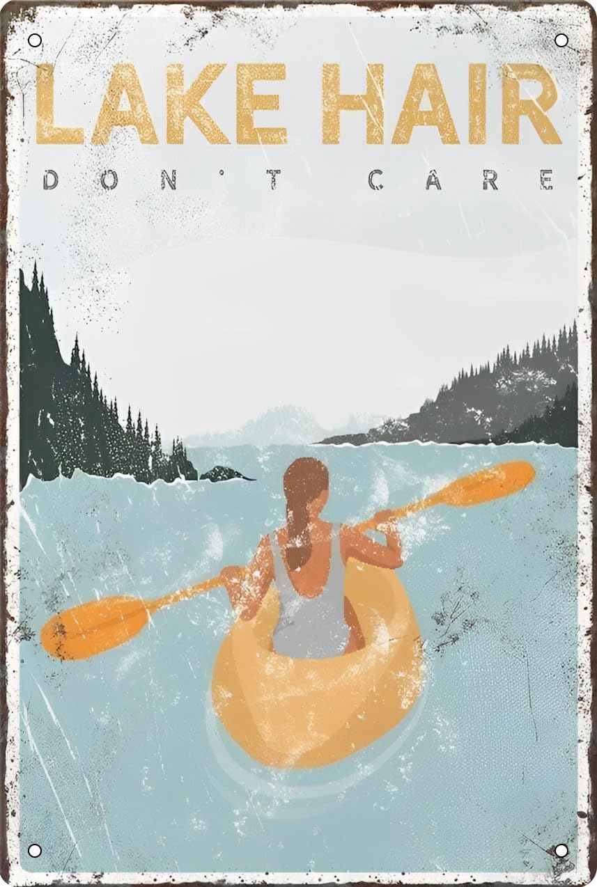 Lake Hair Dont Care Poster - Y - House Hair Care recensione e prezzo