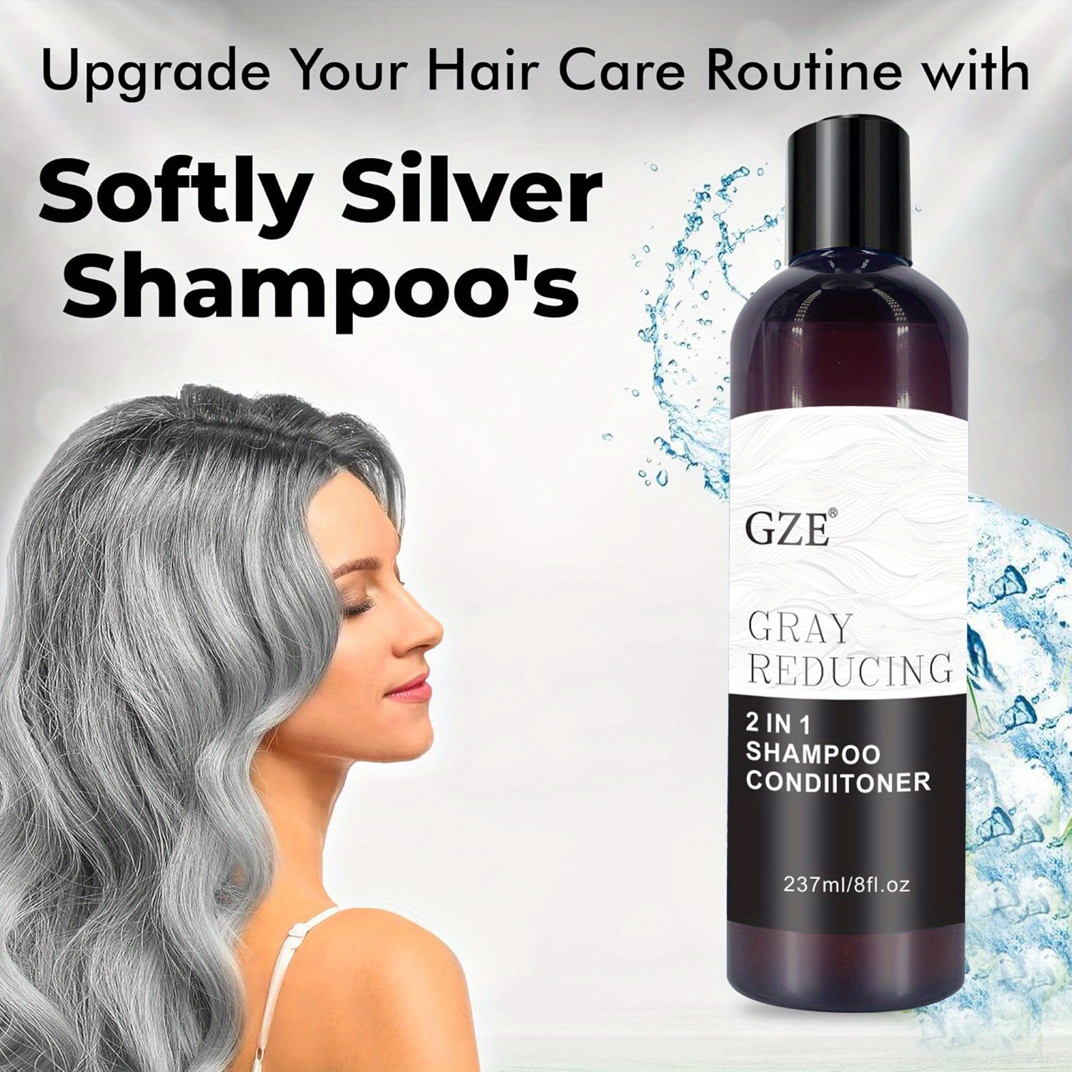 GZE Grey Reducing 2-In-1 Shamp - Hair Care Salon recensione e prezzo