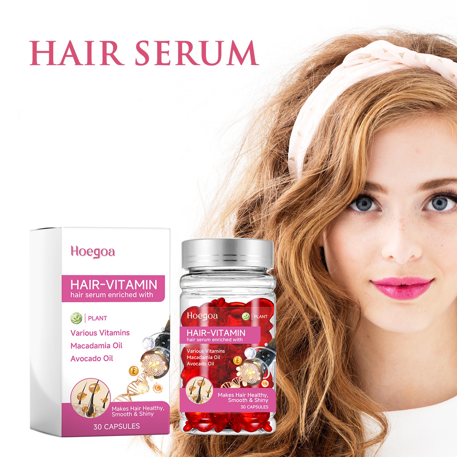 Vitamin Hair Growth Serum Caps - Hair Growth Serum Oil recensione e prezzo