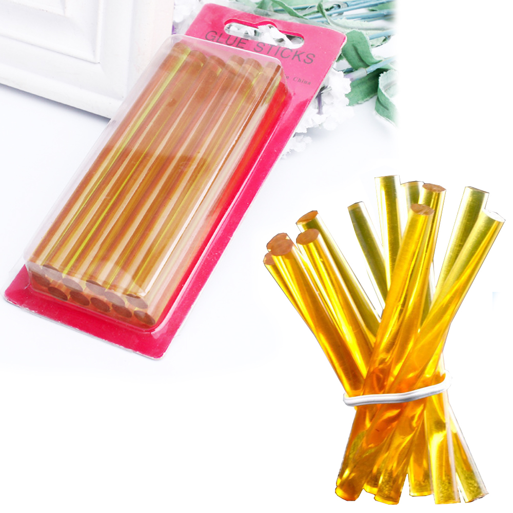 12pcs/lot 0.7*10 cm Hot Melt G - Glue Gun Hair recensione e prezzo
