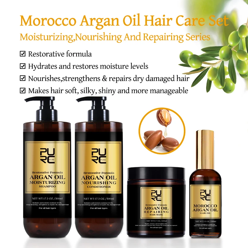 Morocco Argan Oil Shampoo Cond - Deep Conditioner Mask recensione e prezzo